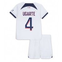 Paris Saint-Germain Manuel Ugarte #4 Replica Away Minikit 2023-24 Short Sleeve (+ pants)